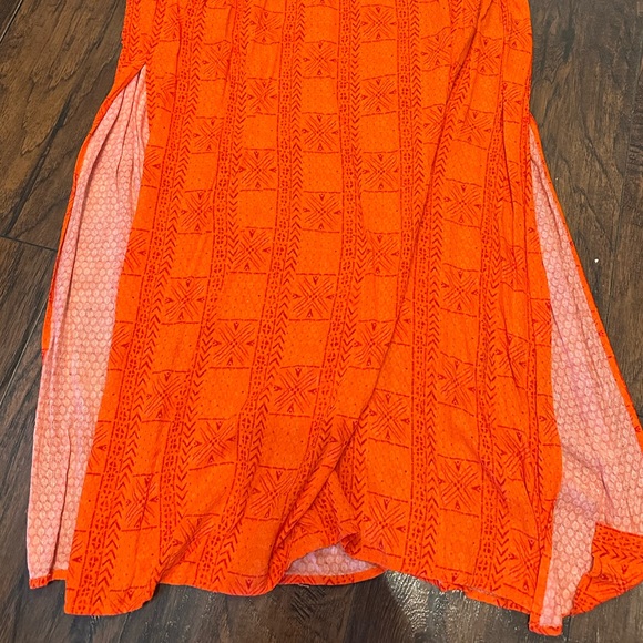 Free People Strapless Maxi Dress with Side Cutouts - Picture 2 of 11